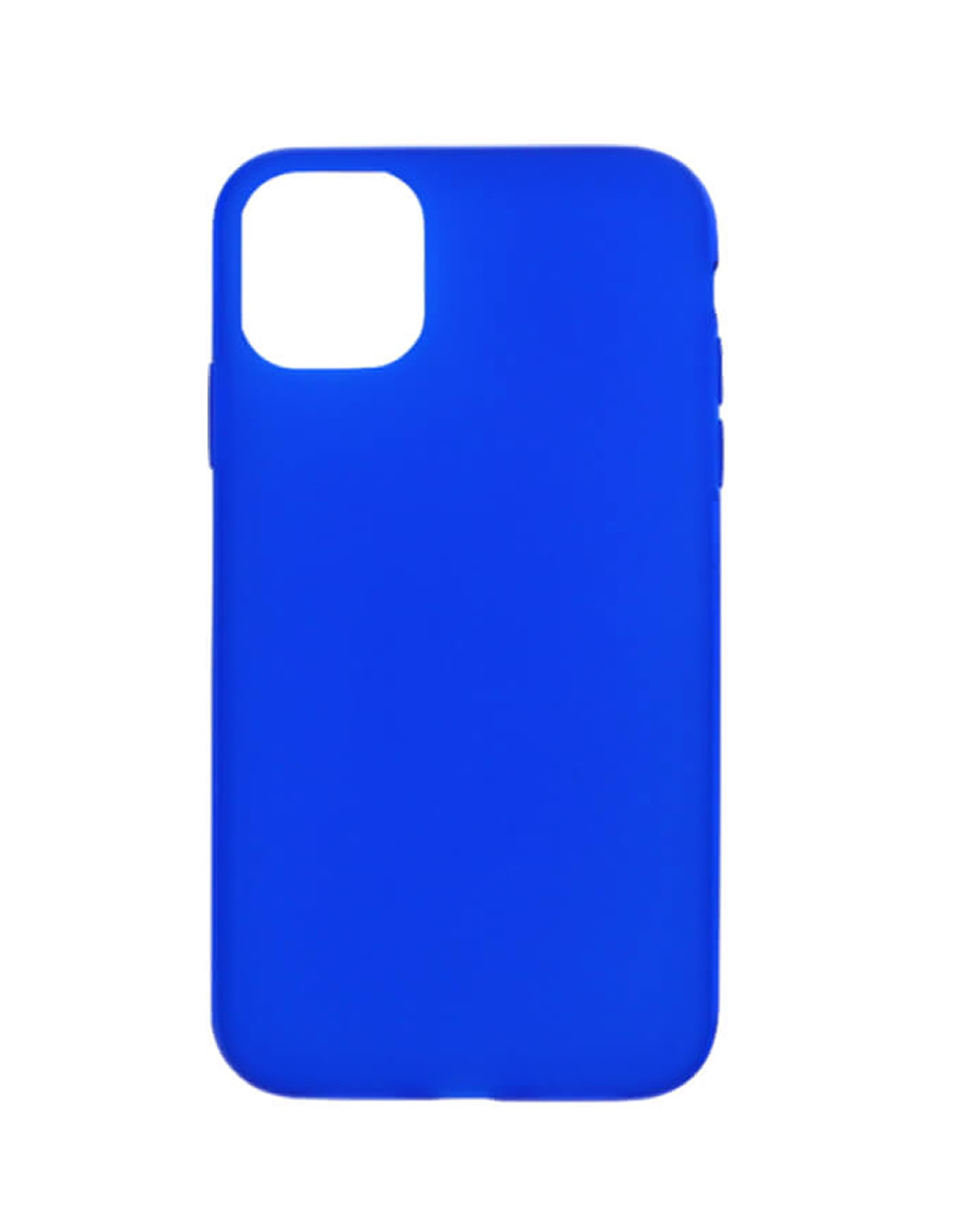 Funda Carcasa azul silicona iPhone 11