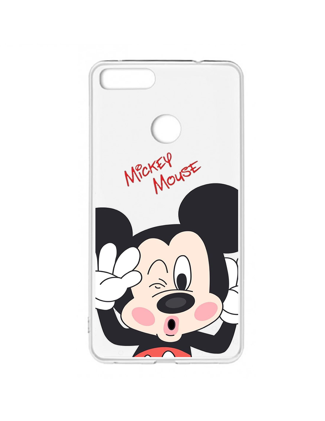 Carcasa silicona transparente Mickey Mouse Xiaomi Mi