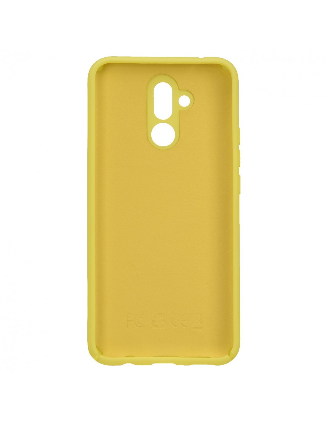 Costoso Torpe periscopio Funda Carcasa silicona alta calidad amarilla Huawei Mate 20 Lite