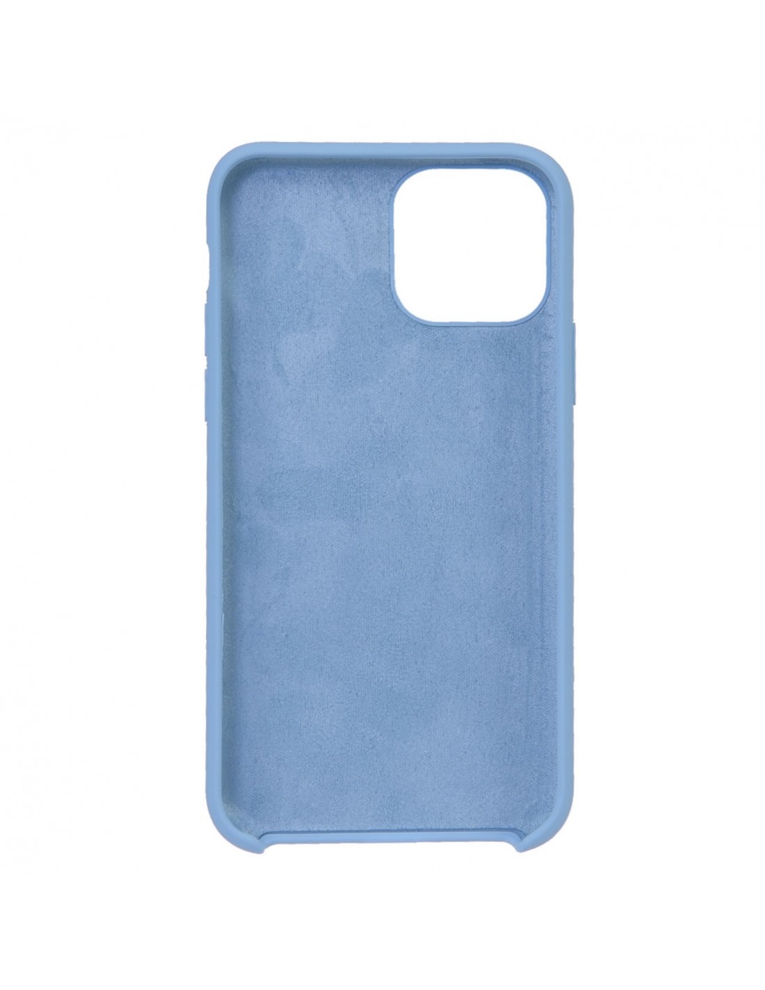 Funda de silicona cuadrada iPhone 11 (azul) 