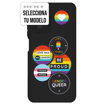 Funda pegatinas Orgullo